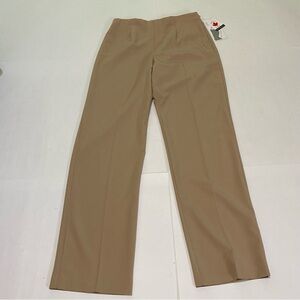 85. Soft Works Tan Straight-Leg Trousers